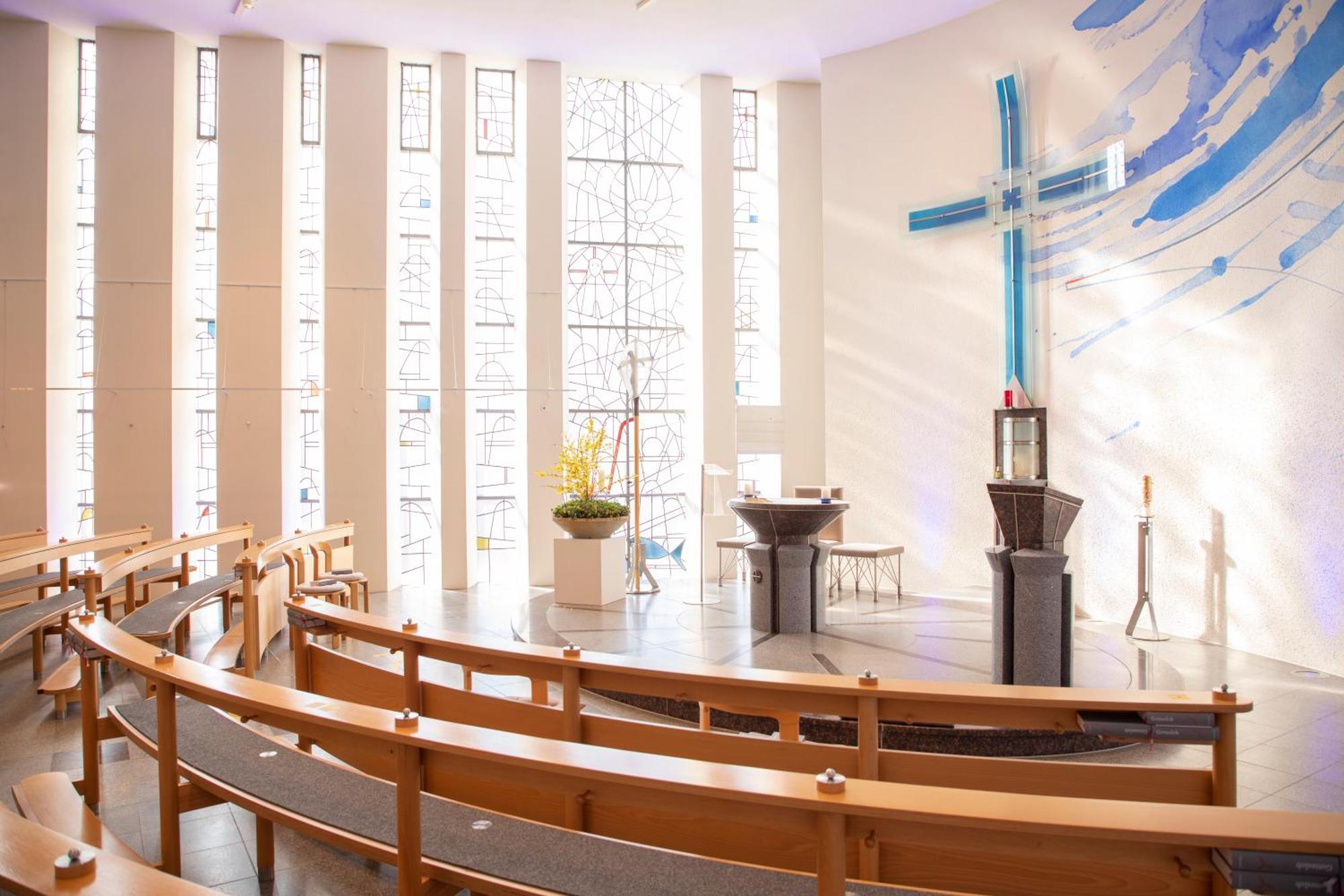 Spectrum Kirche Exerzitien-Und Bildungshaus Auf Mariahilf พัสเซา ภายนอก รูปภาพ